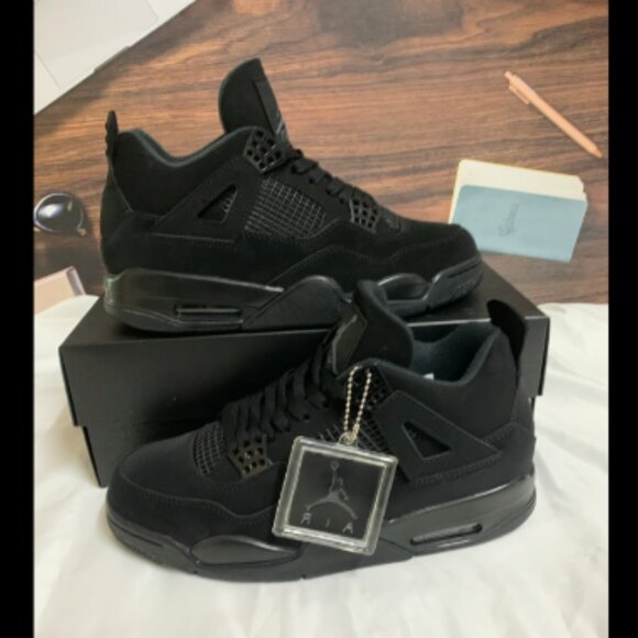 Jordan 4 Black cat men size 8.5 - Picture 7 of 7